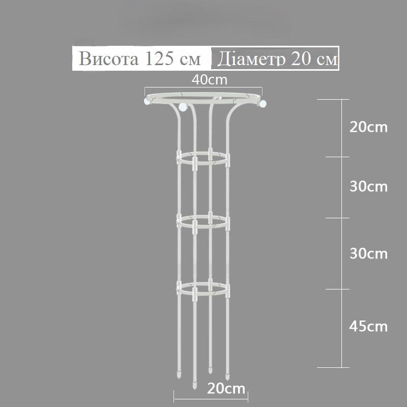 Опора для растений 8955 125 см Черный (8955) - фото 7 Опора для растений 8955 125 см Черный (8955) - фото 7