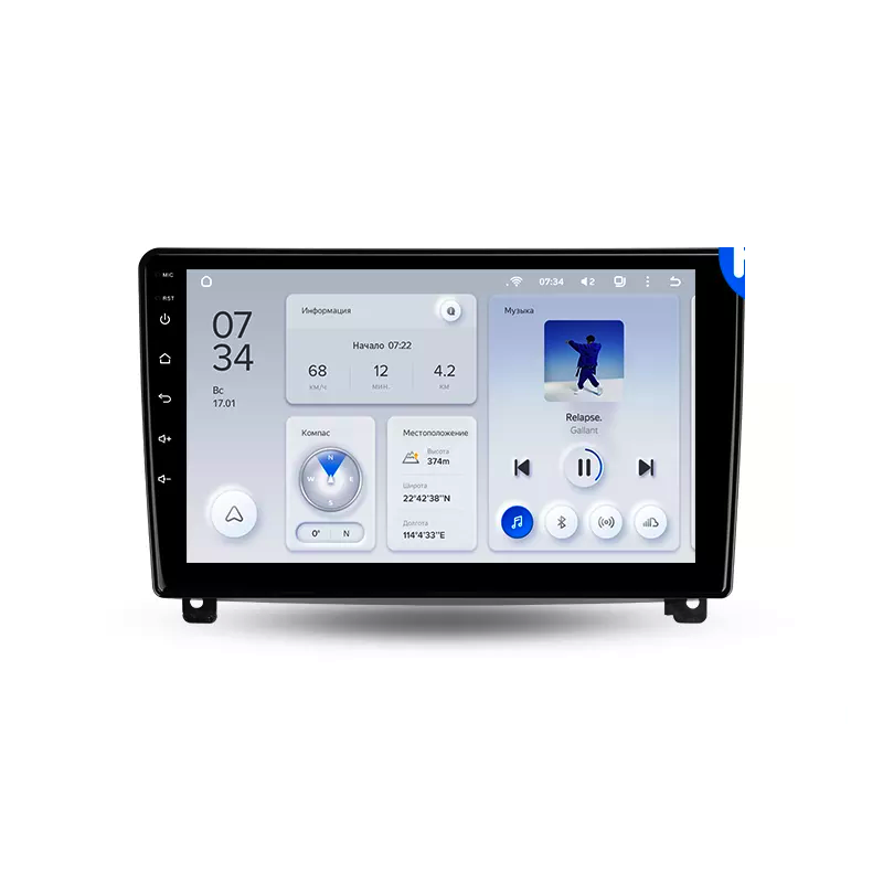 Автомагнитола штатная Teyes для Peugeot 407 2004-2011 Android X1 2/32G Wi-Fi Варі вариант F2 Автомагнитола штатная Teyes для Peugeot 407 2004-2011 Android X1 2/32G Wi-Fi Варі вариант F2