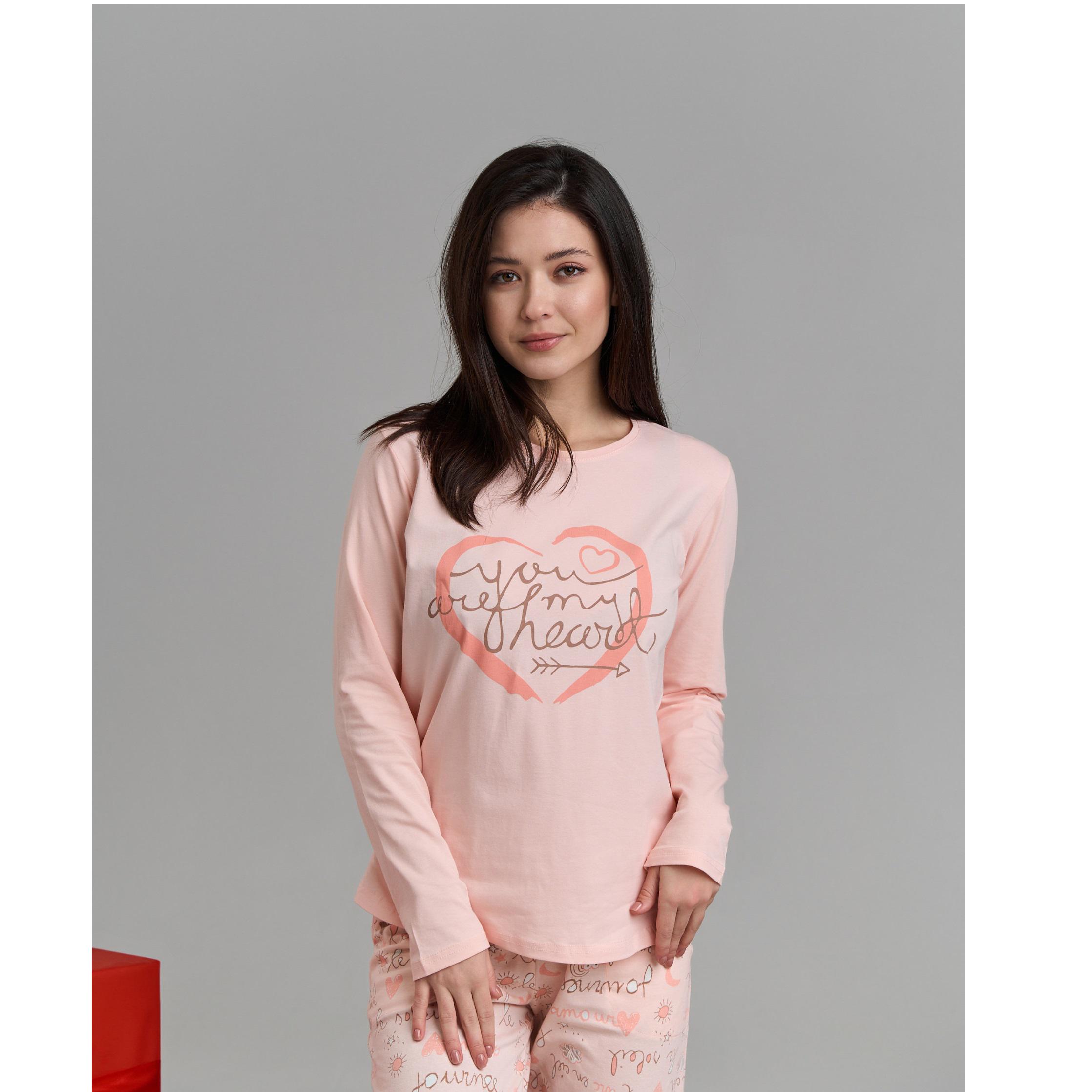 Піжама жіноча штани/джемпер L (12243) - фото 2