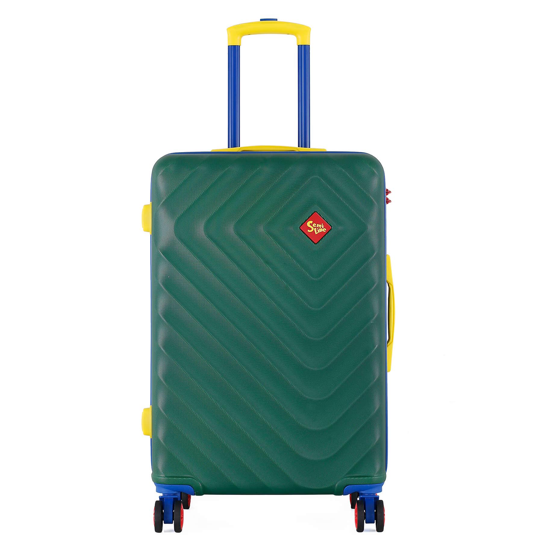 Валіза SEMI LINE 24" Dark Green (T5805-2) - фото 2