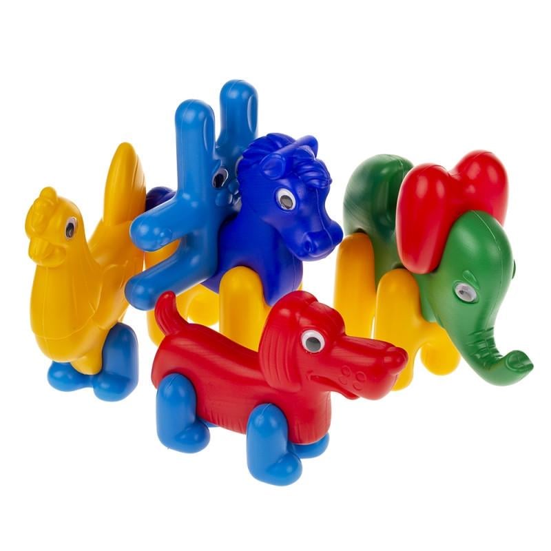 Конструктор-пазл дитячий Зоо-Логіка тваринки 1647 з 13 деталей (RLT14553)