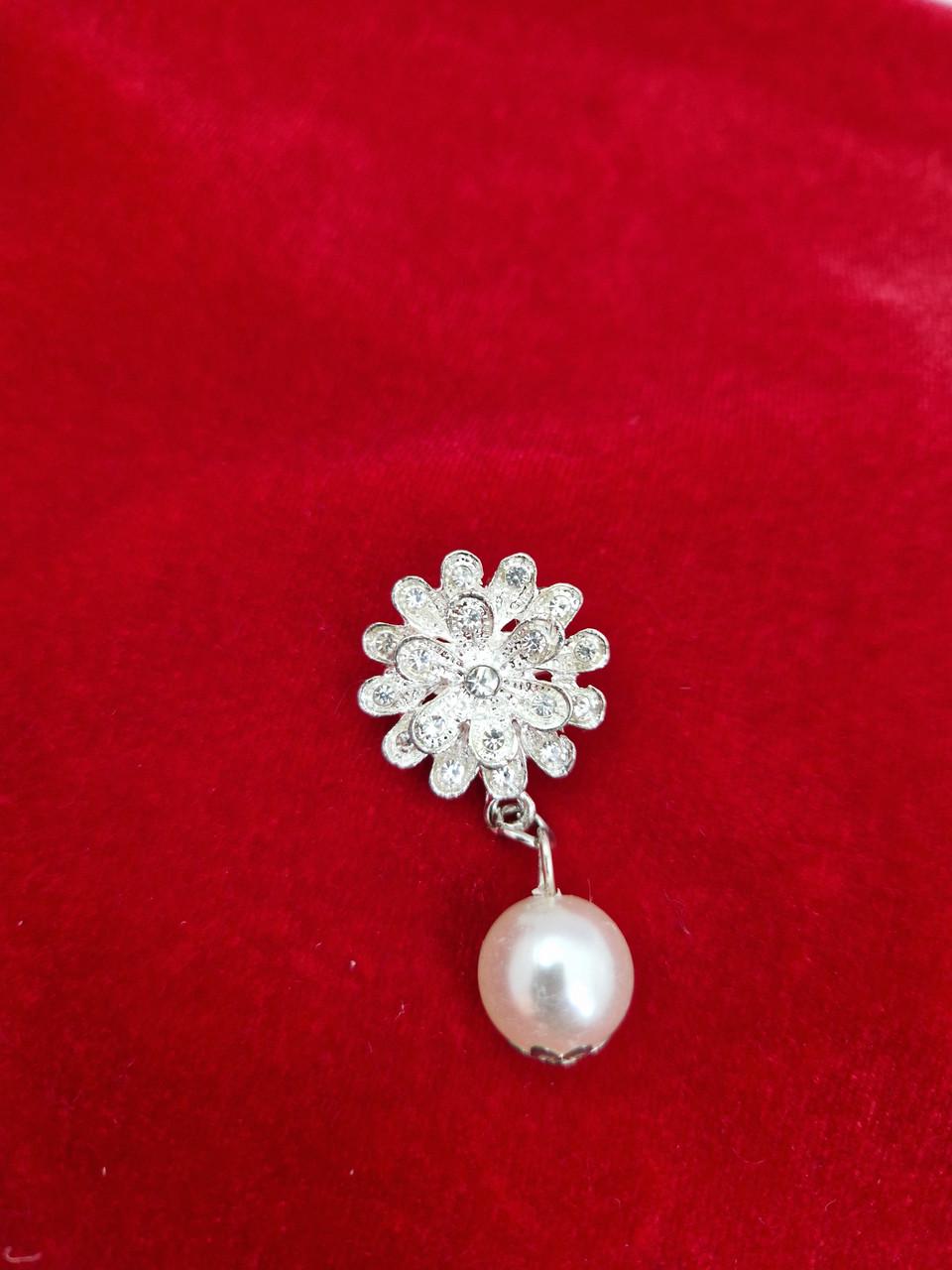 Брошь с камнями Серебристый (2025659395) Брошь с камнями Серебристый (2025659395)