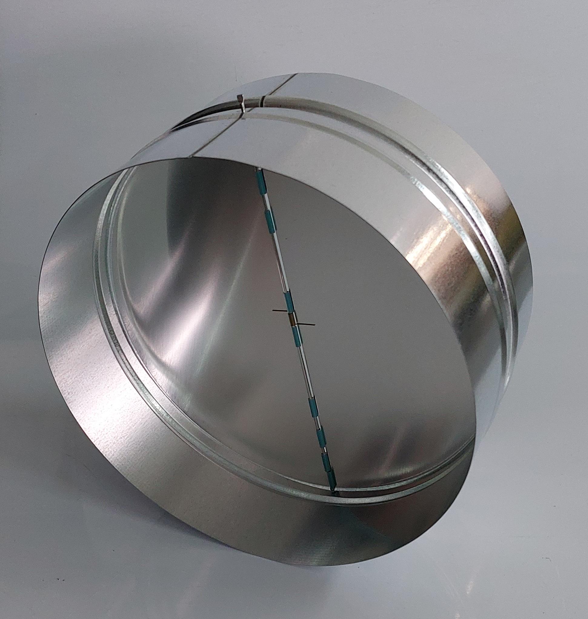 ᐉ Клапан обратный вентиляционный КЗК круглый оцинкованный 100 мм