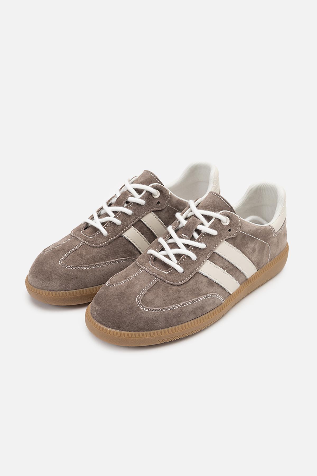 Кеды на платформе женские р. 37 Коричневый (SKT001031031) - фото 3 Кеды на платформе женские р. 37 Коричневый (SKT001031031) - фото 3