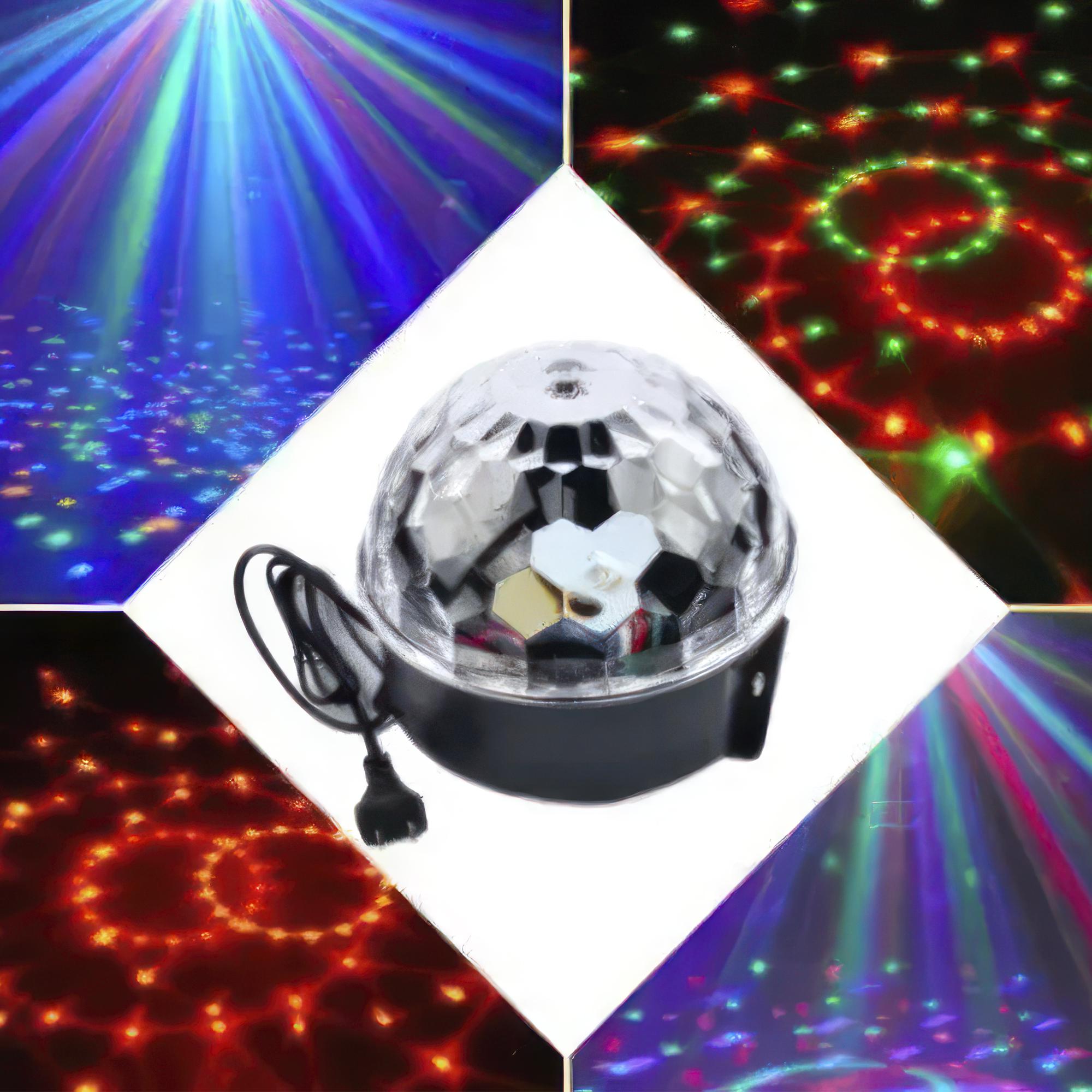 Світлодіодна диско куля Magic Ball Music MP3 плеєр з Bluetooth (V-212) - фото 2