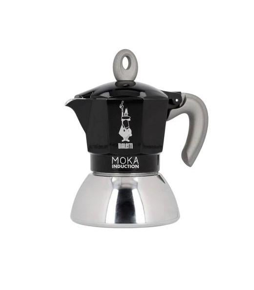 Гейзерная кофеварка Bialetti New Moka на 4 чашки Черный (0006934)