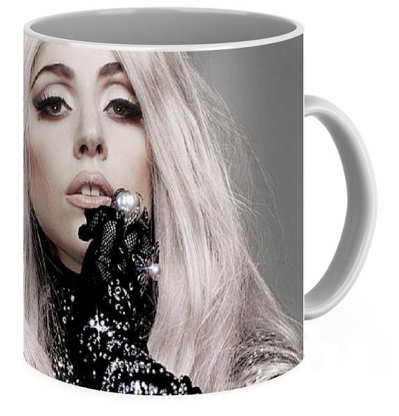 Чашка Lady Gaga Перчатки с кольцами 330 мл (LG 02.02)