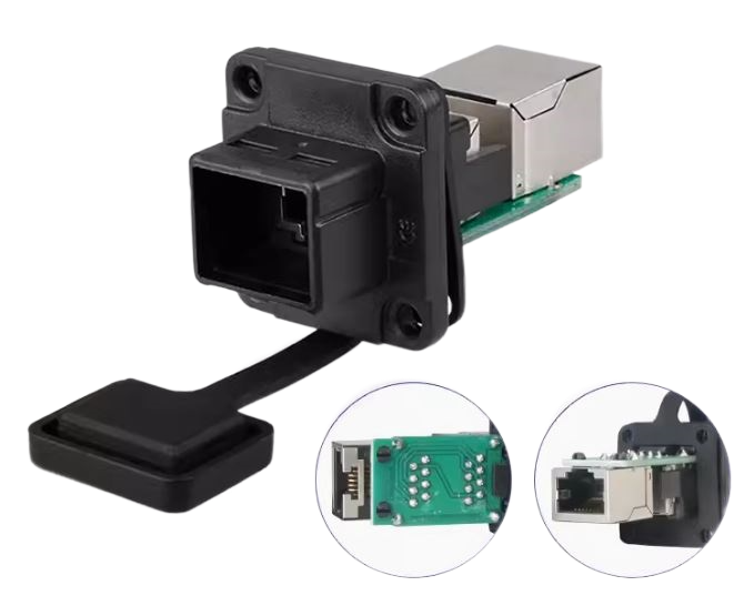 Роз'єм герметичний RJ45 CNLINKO комплект YT-RJ45-JSX-02-001 YT-RJ45-CPE-05-001 (2467683195) - фото 2 Роз'єм герметичний RJ45 CNLINKO комплект YT-RJ45-JSX-02-001 YT-RJ45-CPE-05-001 (2467683195) - фото 2