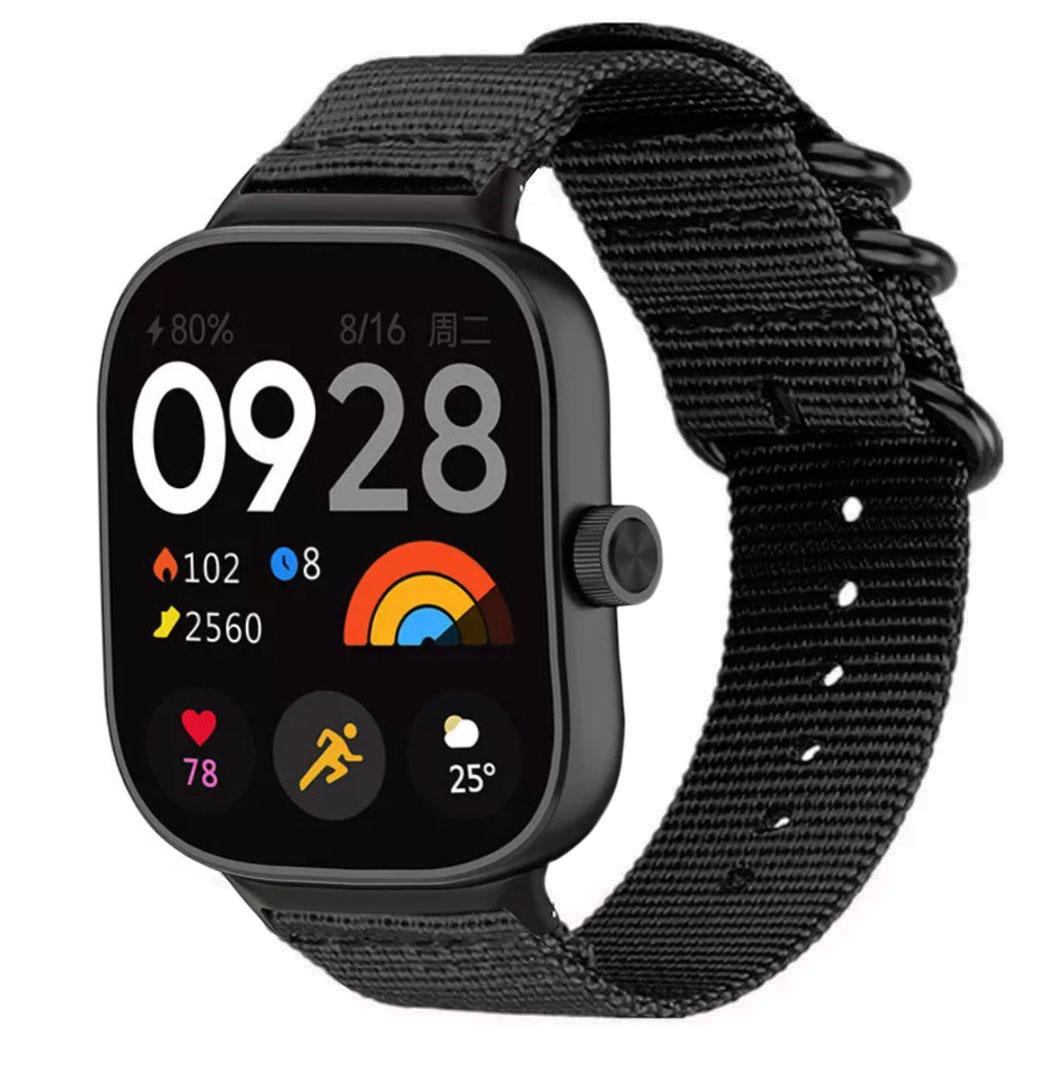 Ремешок нейлоновый Primo Traveller для часов Xiaomi Redmi Watch 5/Xiaomi Smart Band 9 Pro Black (2618126699) - фото 2 Ремешок нейлоновый Primo Traveller для часов Xiaomi Redmi Watch 5/Xiaomi Smart Band 9 Pro Black (2618126699) - фото 2