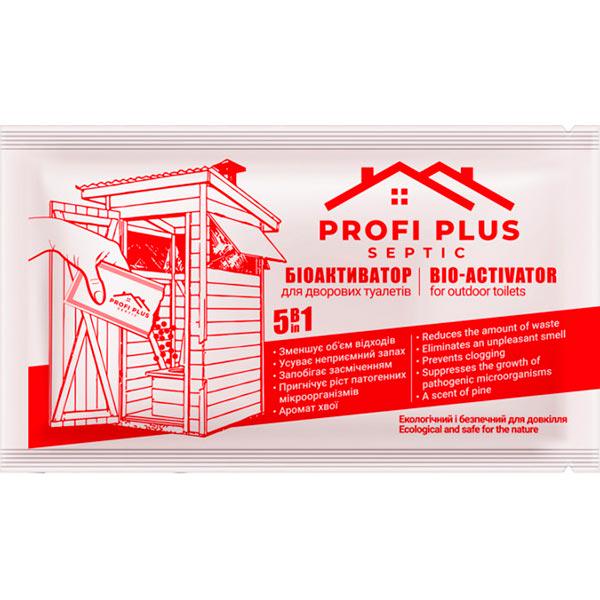 Біоактиватор Profi Plus Septic для дворових туалетів 25 г 1 шт. Hoz (NA002730)