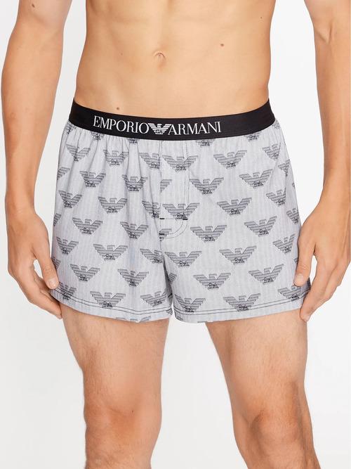 Труси чоловічі боксери Emporio Armani М Сірий (3F504-112072)