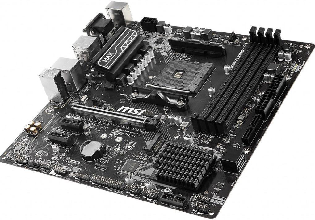 Материнская плата MSI B450M PRO-VDH MAX (12430219) - фото 4