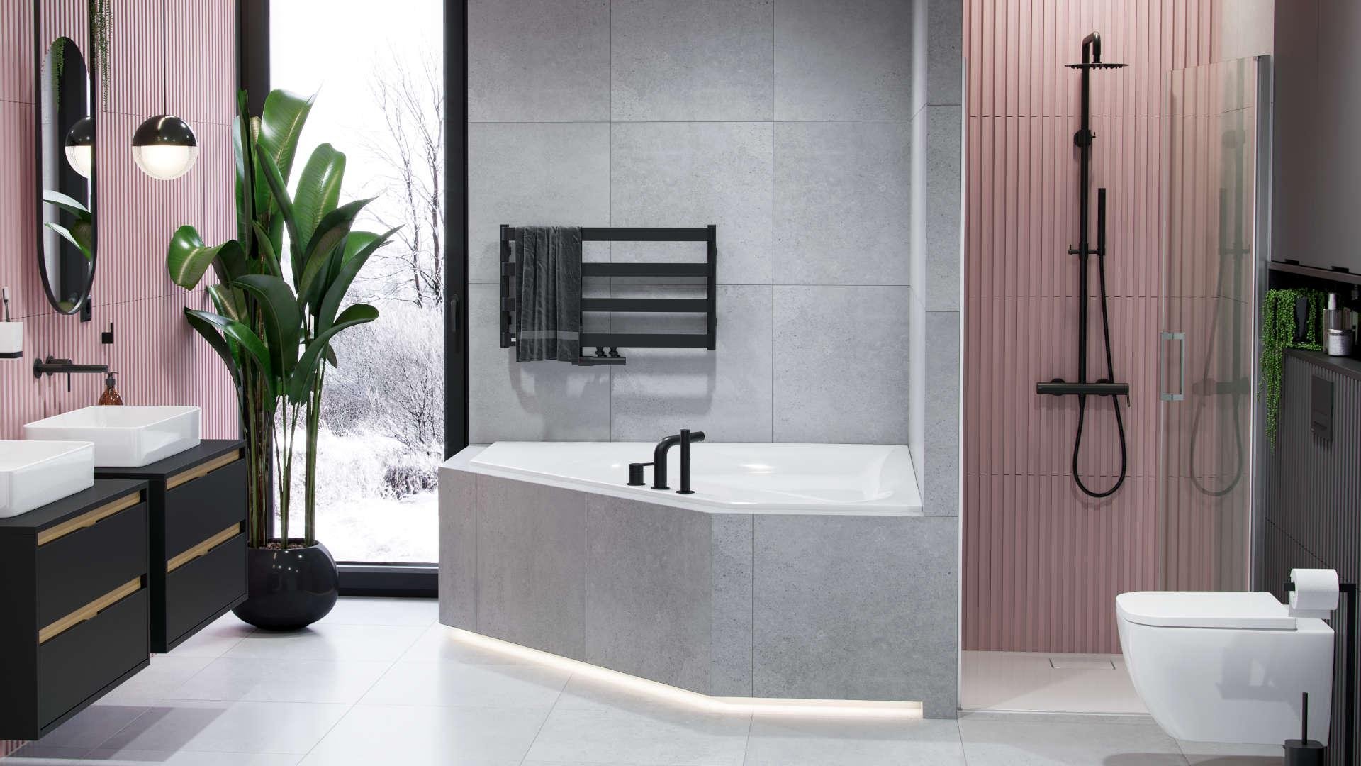 Змішувач на борт ванни Excellent PI Чорний матовий (AREX.1234BL) - фото 3 Змішувач на борт ванни Excellent PI Чорний матовий (AREX.1234BL) - фото 3