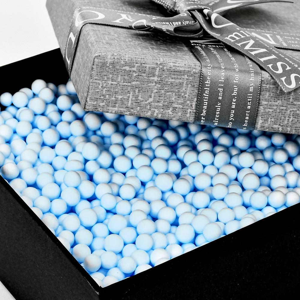 Декоративный пенопластовый наполнитель для подарочных коробок 20 г Голубой (22091881) - фото 2 Декоративный пенопластовый наполнитель для подарочных коробок 20 г Голубой (22091881) - фото 2