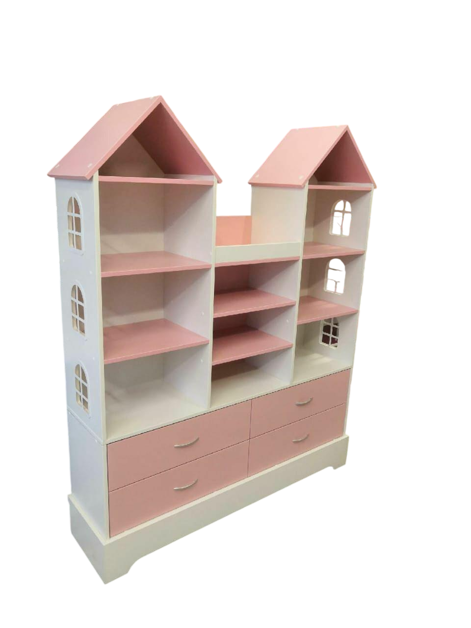 Дитяча шафа-замок Design Service Максі DS/05 Білий/Сакура