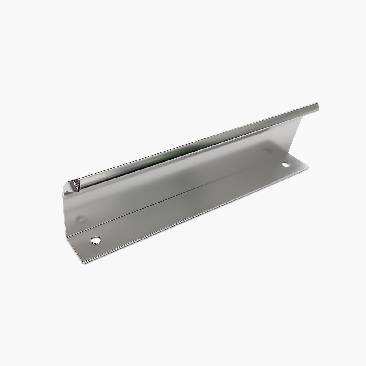 Ручка для меблів торцева Bravo Bety 128 мм Атласний хром (25812042)