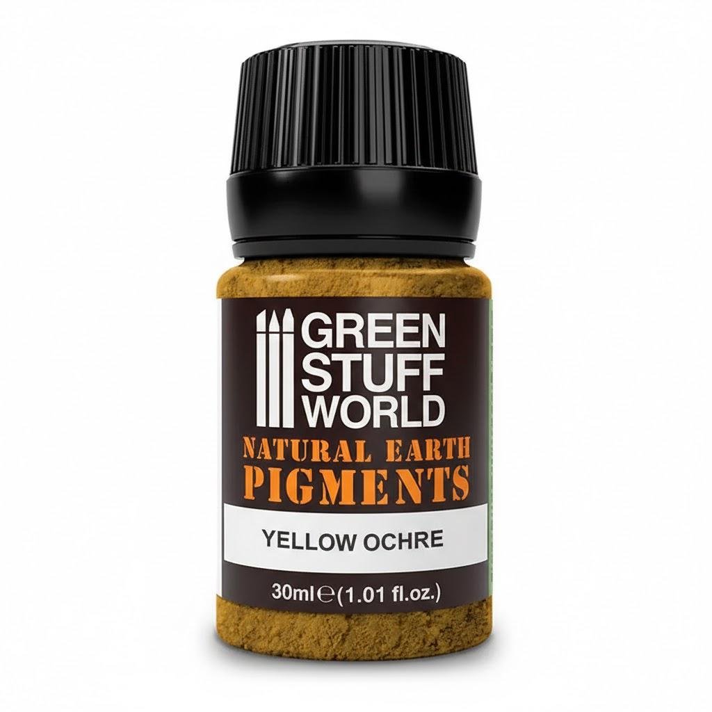 Фарба суха GSW YELLOW OCHRE pigments 30 мл Жовта охри (2355761982)
