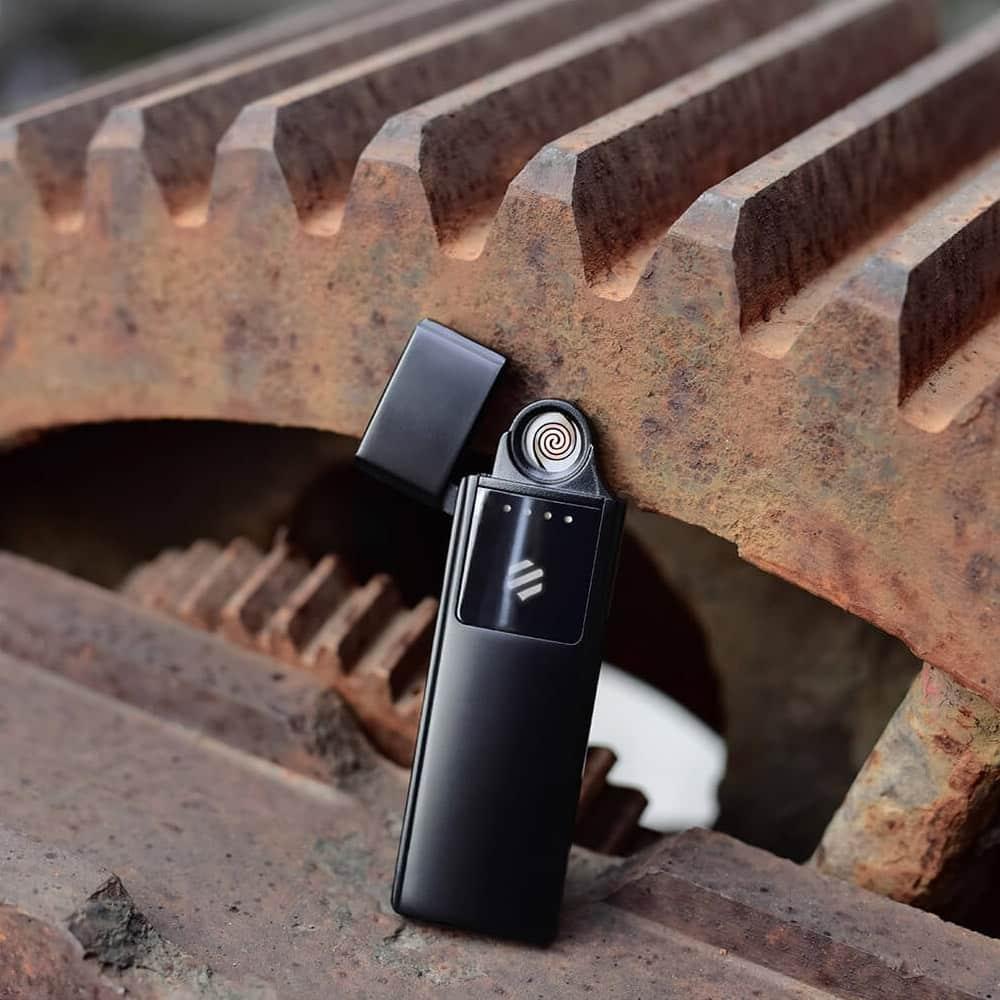 Запальничка електронна USB Beebest Rechargeable Lighter Black - фото 4