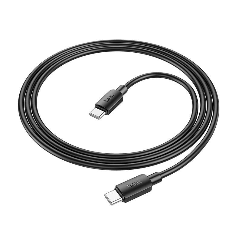 Кабель для зарядки Hoco X96 Type-C-Type-C Hyper fast charging data cable 1 м Черный (5d8211ab) - фото 3