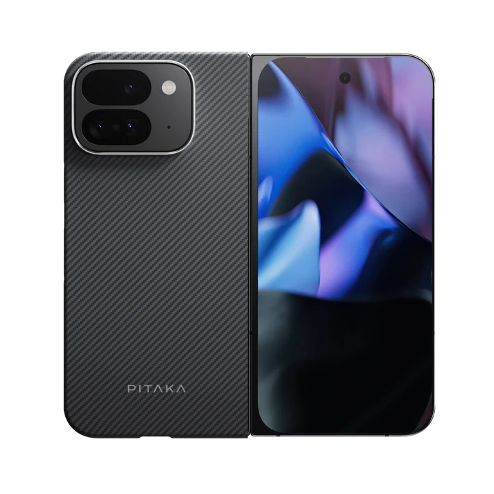 Чехол накладка Pitaka Ultra-Slim Case Classic Twill 600D Black/Grey for Google Pixel 9 Pro Fold (GFB2403) Чехол накладка Pitaka Ultra-Slim Case Classic Twill 600D Black/Grey for Google Pixel 9 Pro Fold (GFB2403)