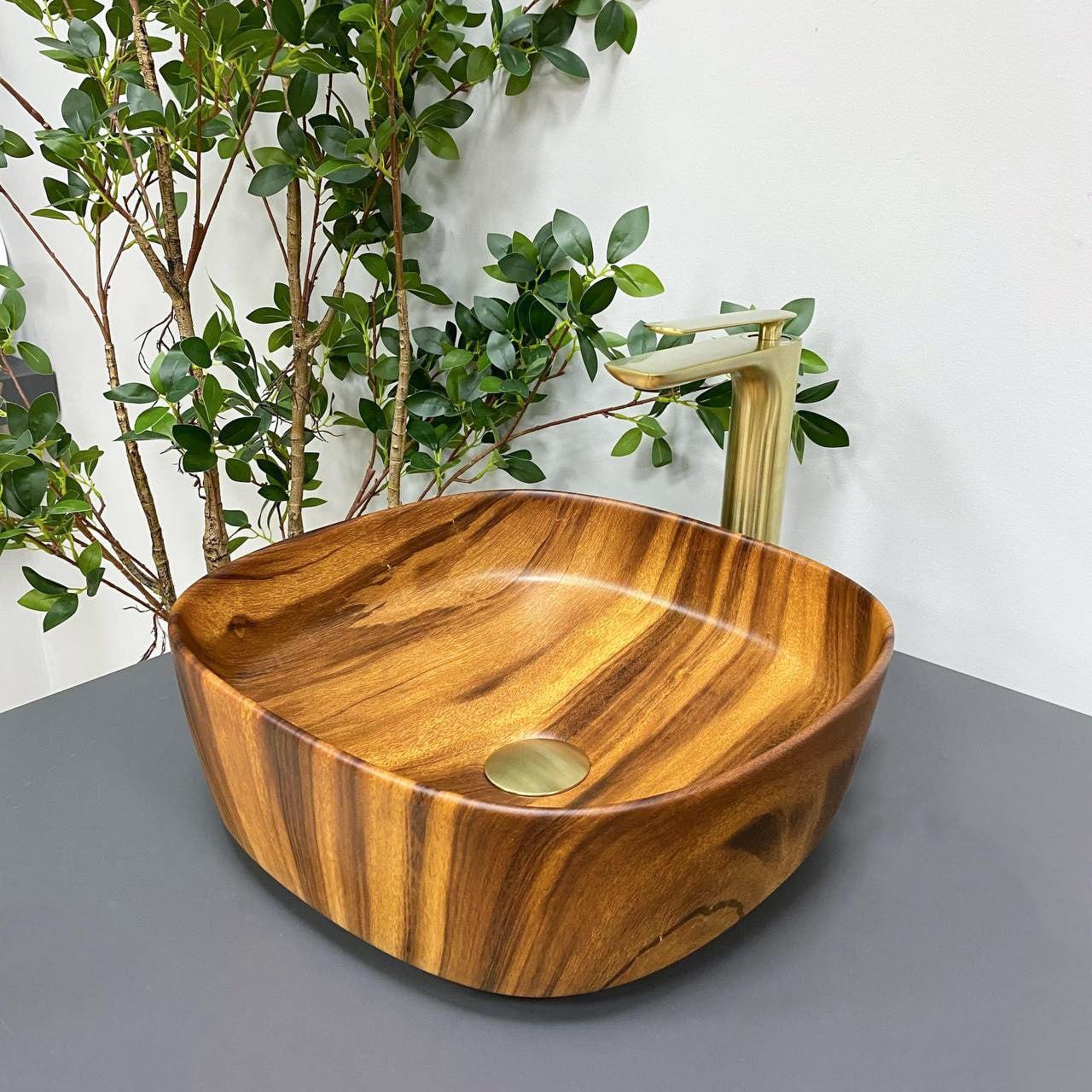 Умывальник накладной VBI AREZZO Wood Matt (2808389434)