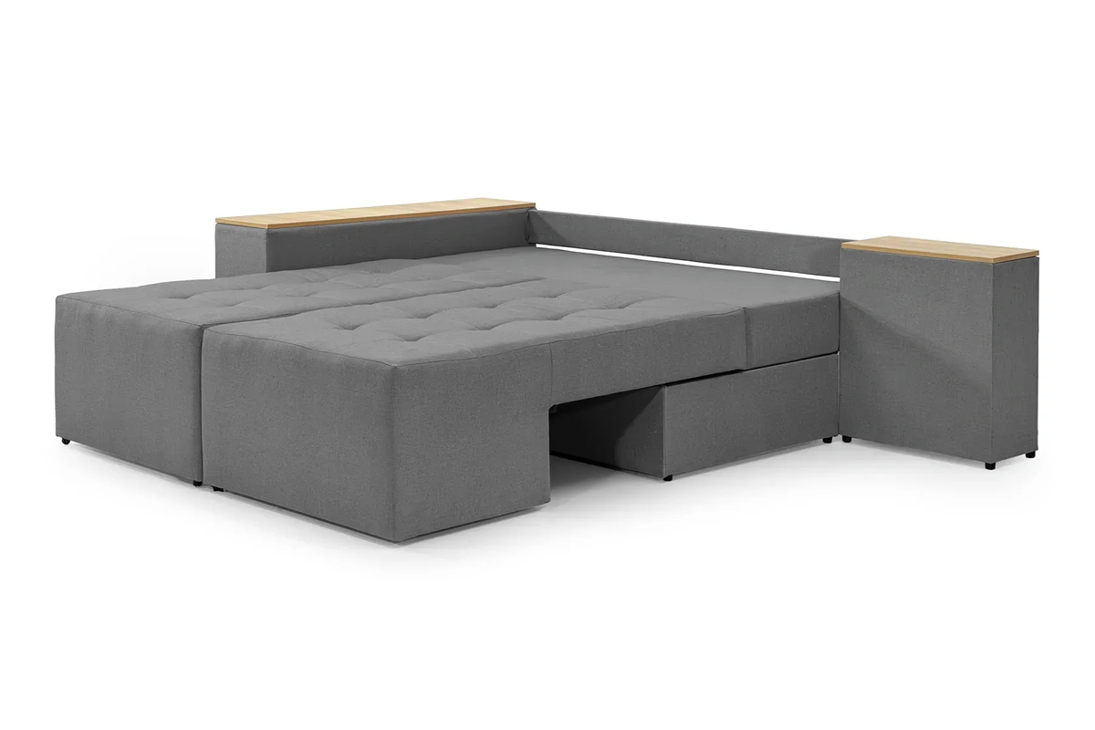 Диван угловой Домино 245х160 см Серый (29557837) - фото 6 Диван угловой Домино 245х160 см Серый (29557837) - фото 6