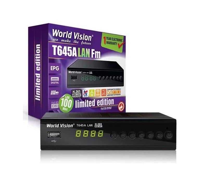 Тюнер т2 World Vision Т645A LAN FM VideoCast 300 IPTV (2502769623)