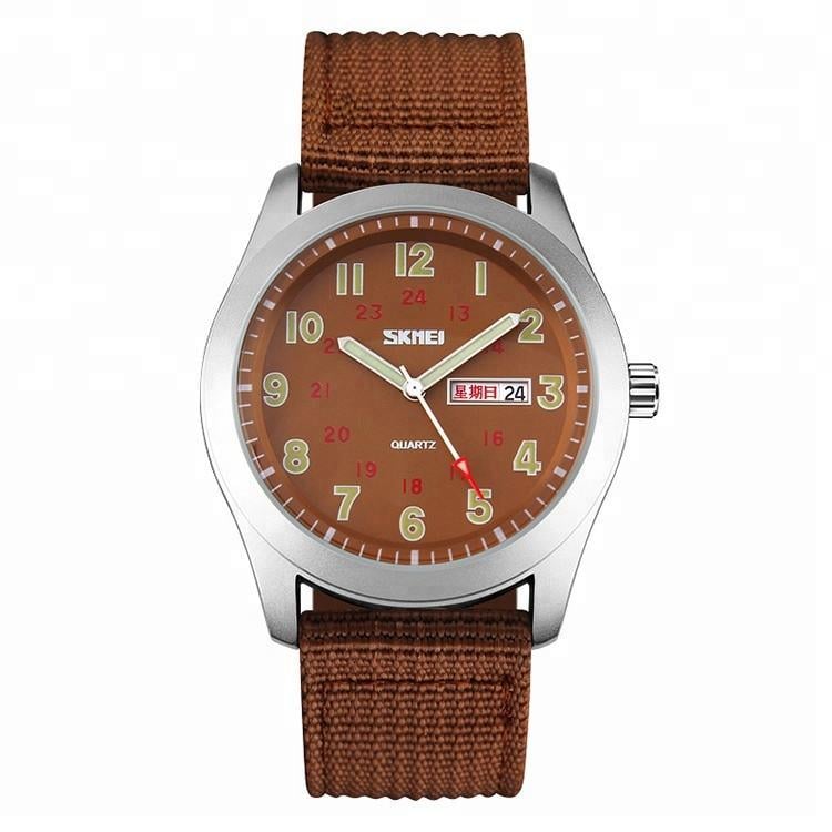 Годинник наручний Skmei 9112 Brown (17107)