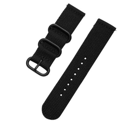 Нейлоновый ремешок Primo Traveller для часов Huawei Watch 2 Black (756486449) - фото 4