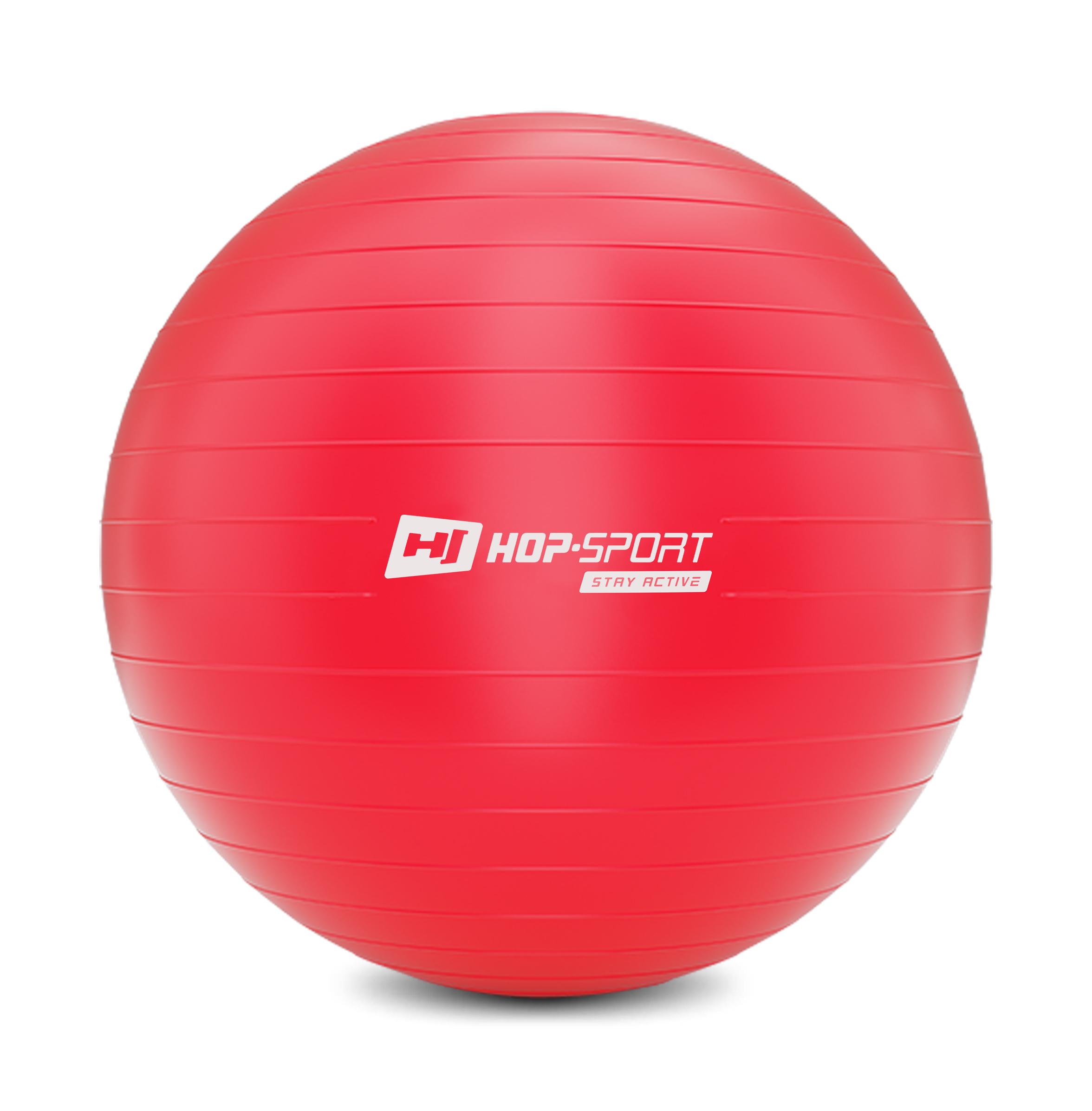 Фитбол + насос Hop-Sport 2020 75 см Красный