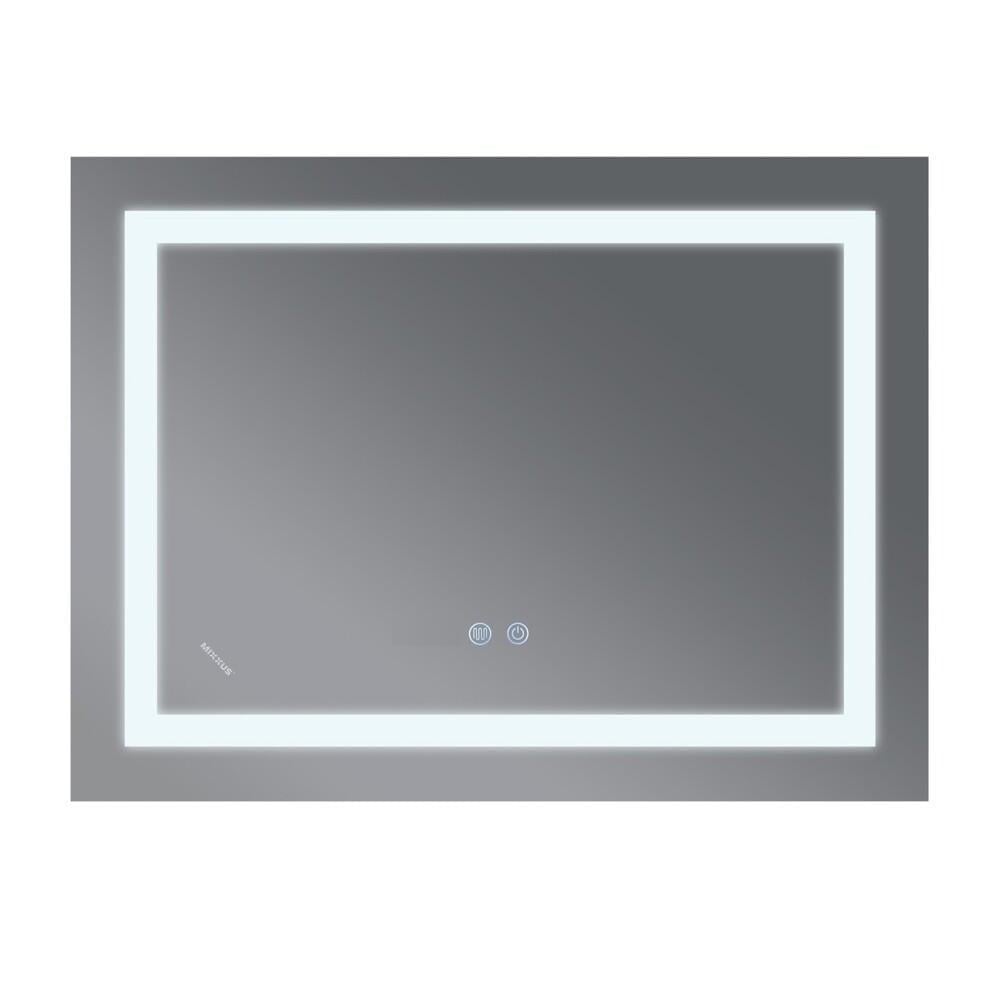 Дзеркало для ванної кімнати MIXXUS WARM MR12 LED Touch/Anti-fog/димер/регулювання яскравості 90x70 см (MI6675)