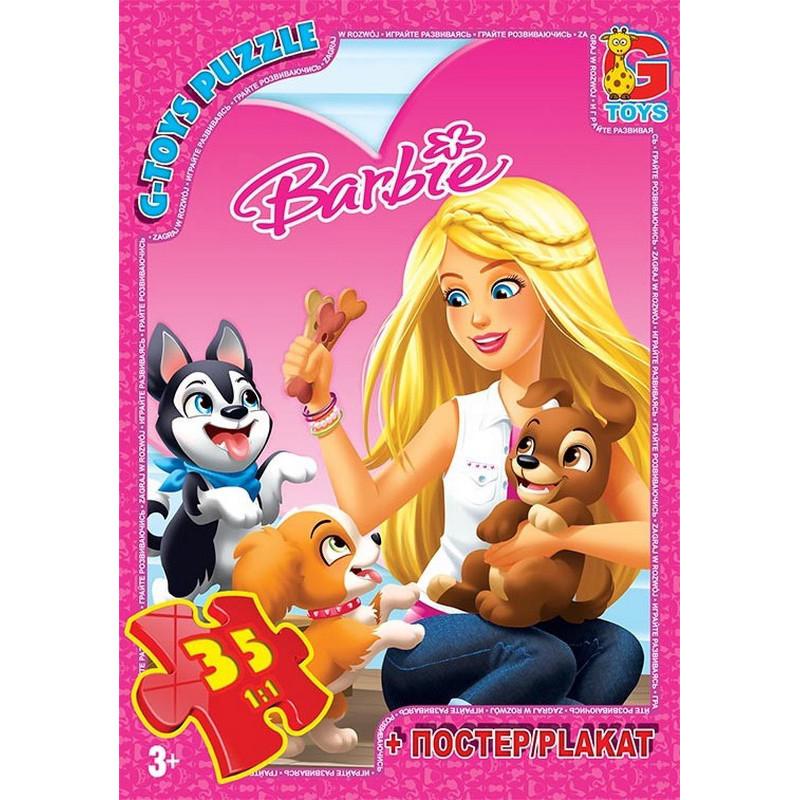 Пазли Barbie BA017 постер 35 елементів (2990418065)