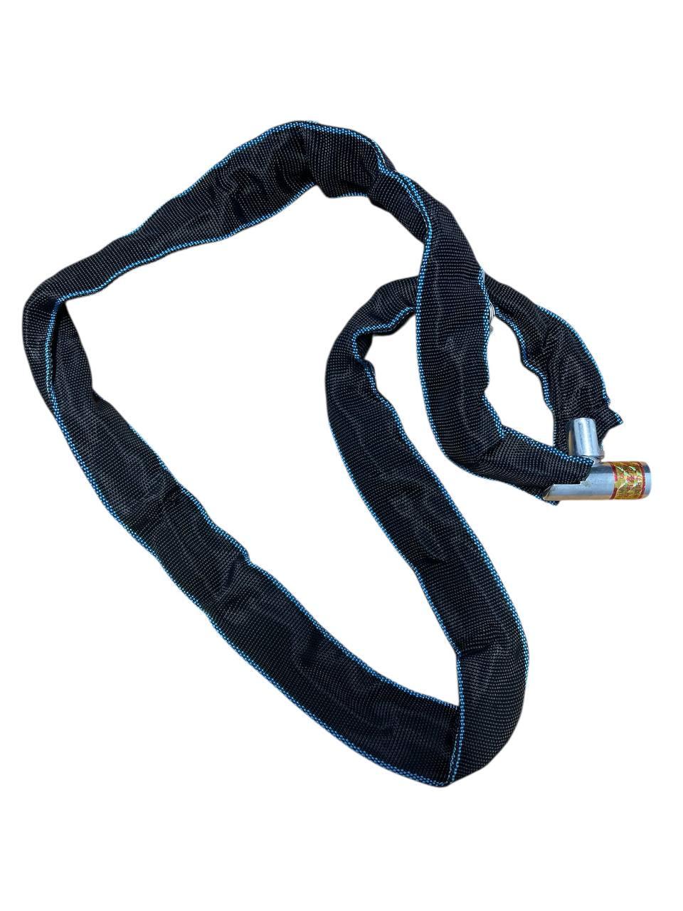 Замок-цепь Feel Fit для велосипеда под ключ 7x1250 мм Черный Замок-цепь Feel Fit для велосипеда под ключ 7x1250 мм Черный