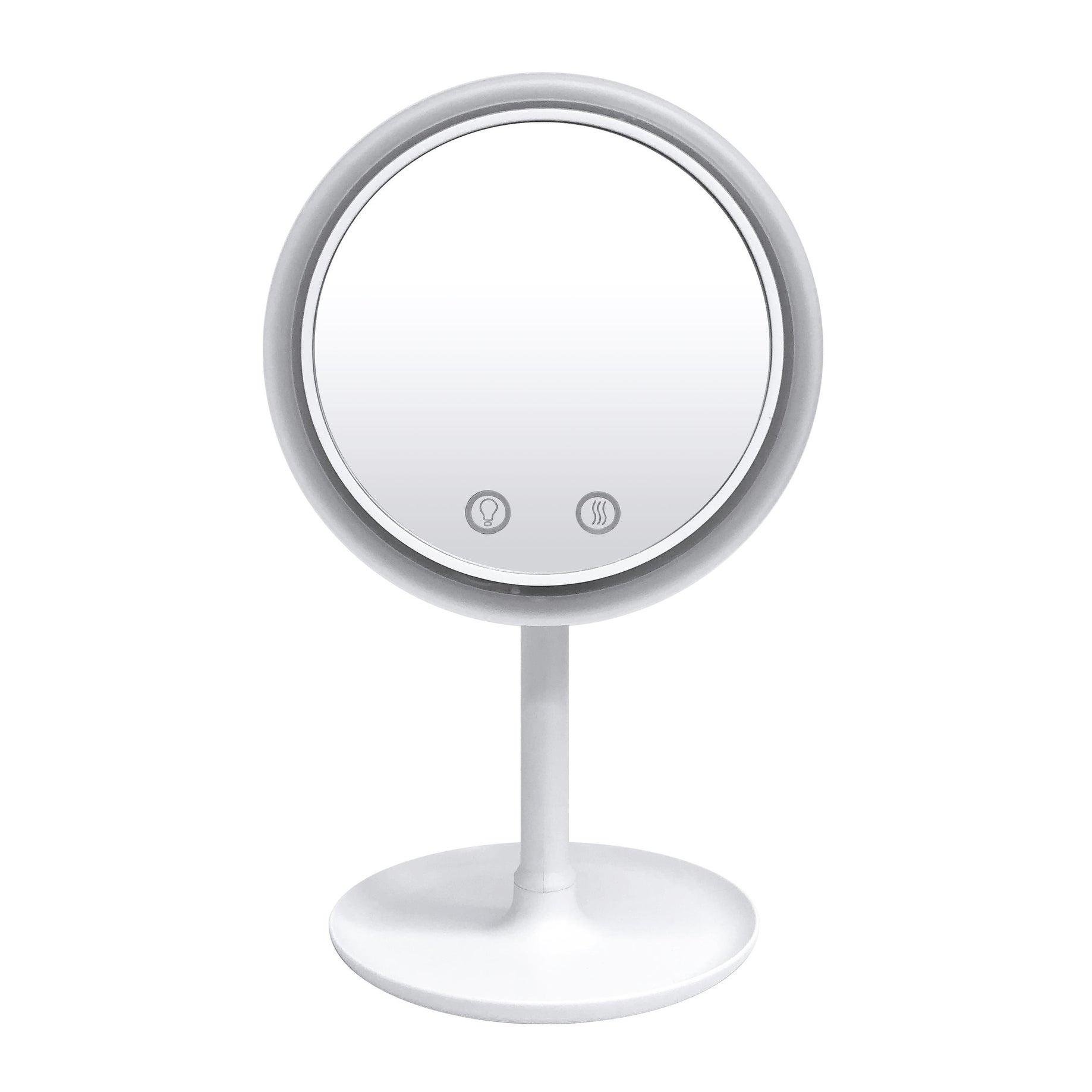 Зеркало Beauty Breeze Mirror с подсветкой и вентилятором Белый (4678259)