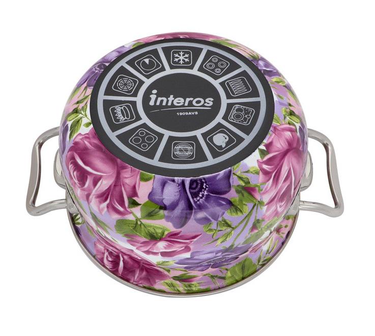 Каструля емальована Анжеліка 3,1 л (1154) - фото 3 Каструля емальована Анжеліка 3,1 л (1154) - фото 3