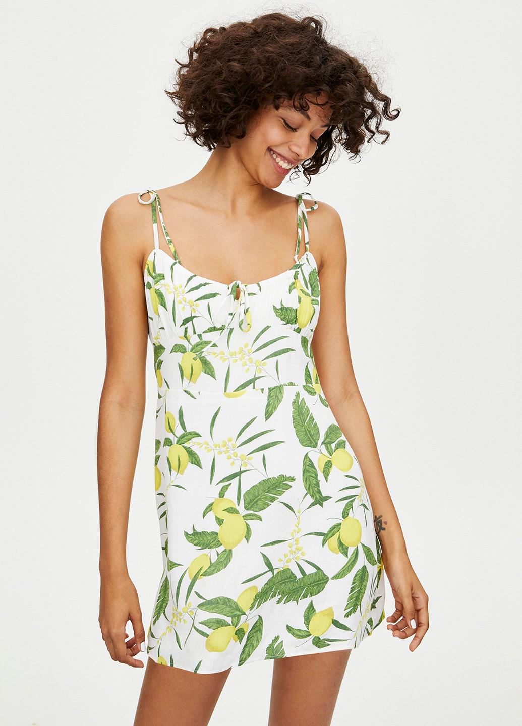 Платье Pull&Bear XL Комбинированный (9390316b52) - фото 5 Платье Pull&Bear XL Комбинированный (9390316b52) - фото 5