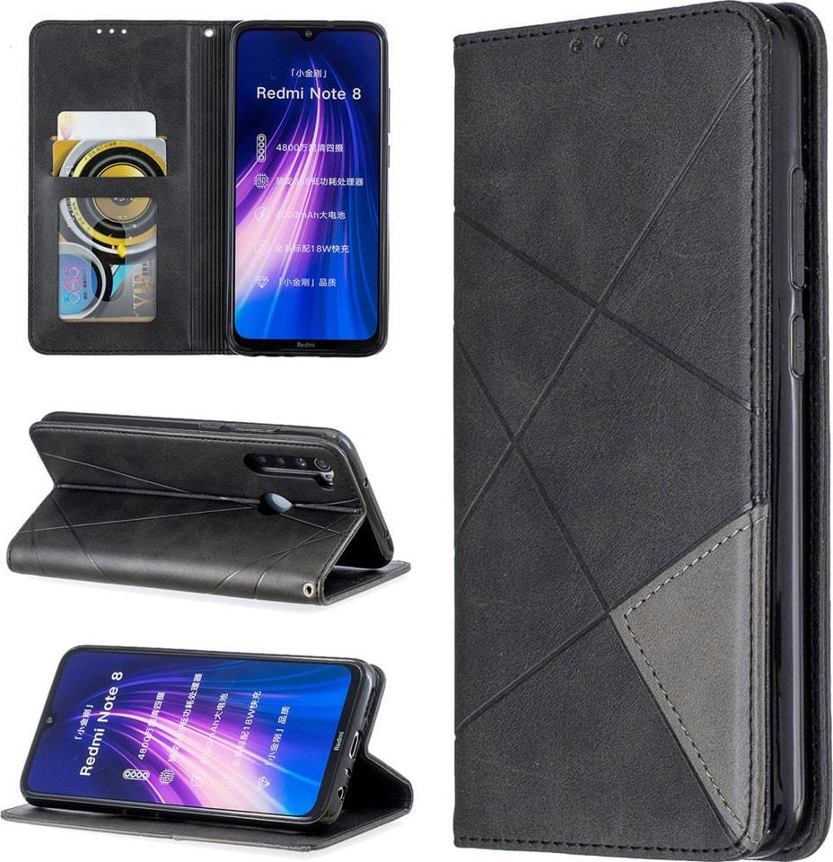 Чехол книжка SHLab Prisma Xiaomi Redmi Note 8 Black (36333-2B)