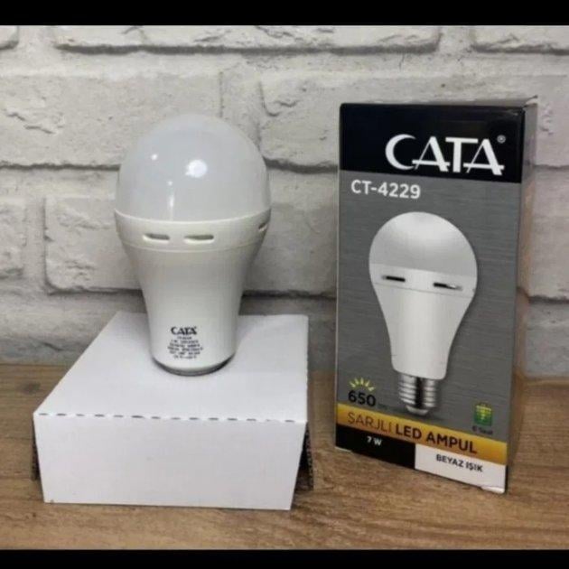 Лампа светодиодная автономная Cata CT-4229 LED E27 7W - фото 6