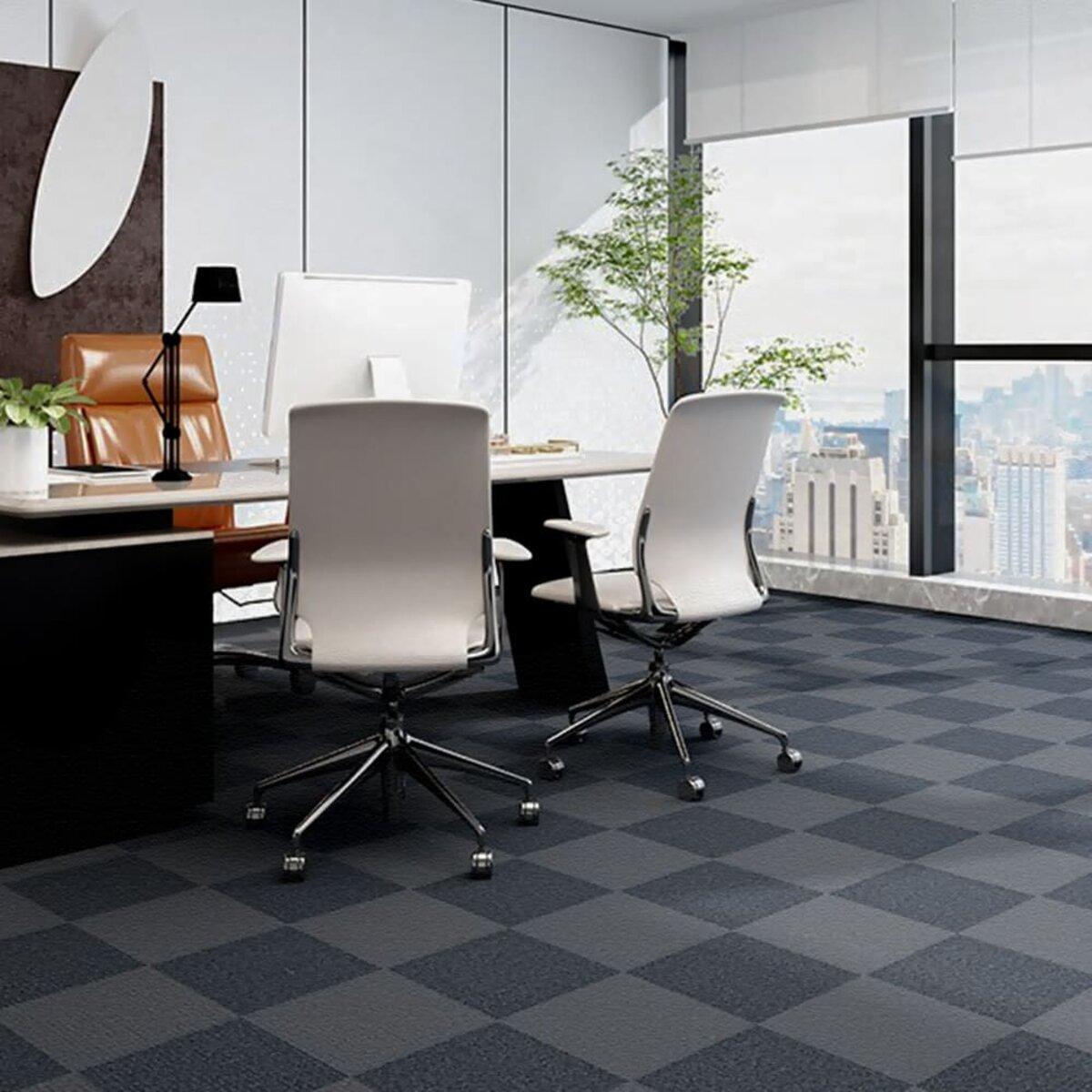 Плитка самоклеюча під ковролін 300х300х4,5 мм Темно-сірий (SW-00001420) - фото 5