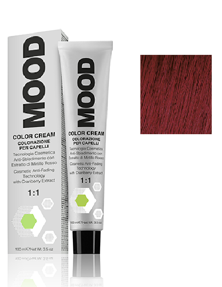 Крем-краска для волос Мood Сolor с аммиаком 100 мл 5/5 Светло-красный коричневый
