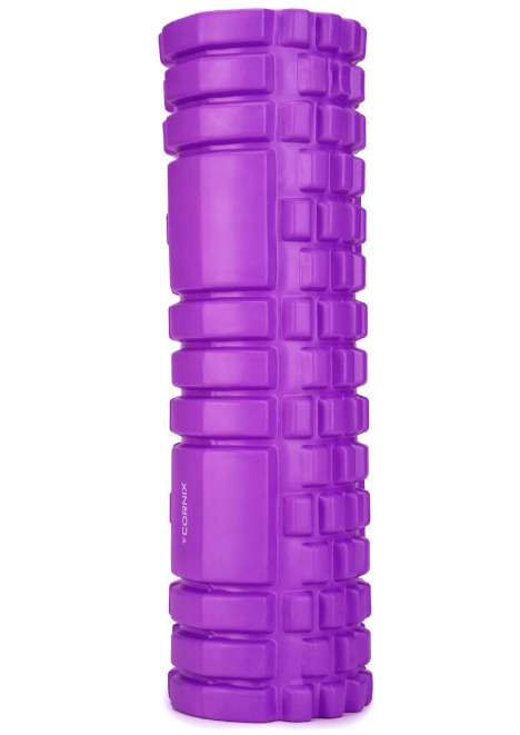 Массажный ролик Cornix EVA 45х14 см Violet (XR-0042)