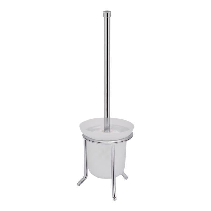 Йоржик для унітазу Lidz CRG 121.05.04 підлоговий Білий/Хром (SD00038579)