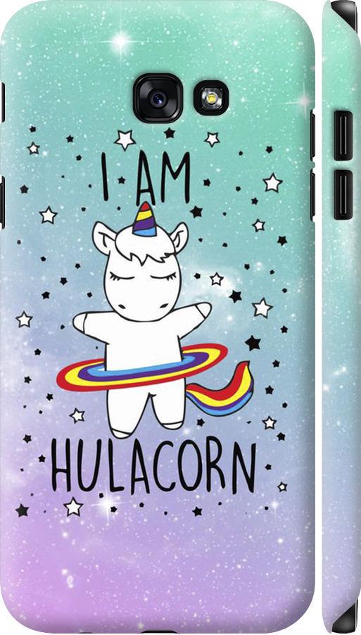 Чехол на Samsung Galaxy A7 (2017) I'm hulacorn (3976m-445-42517)
