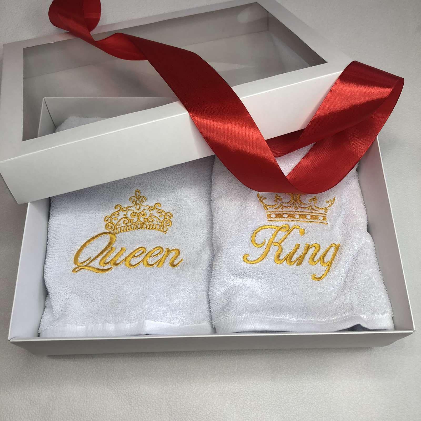 Подарочный набор махровых полотенец King&Queen (1303231)
