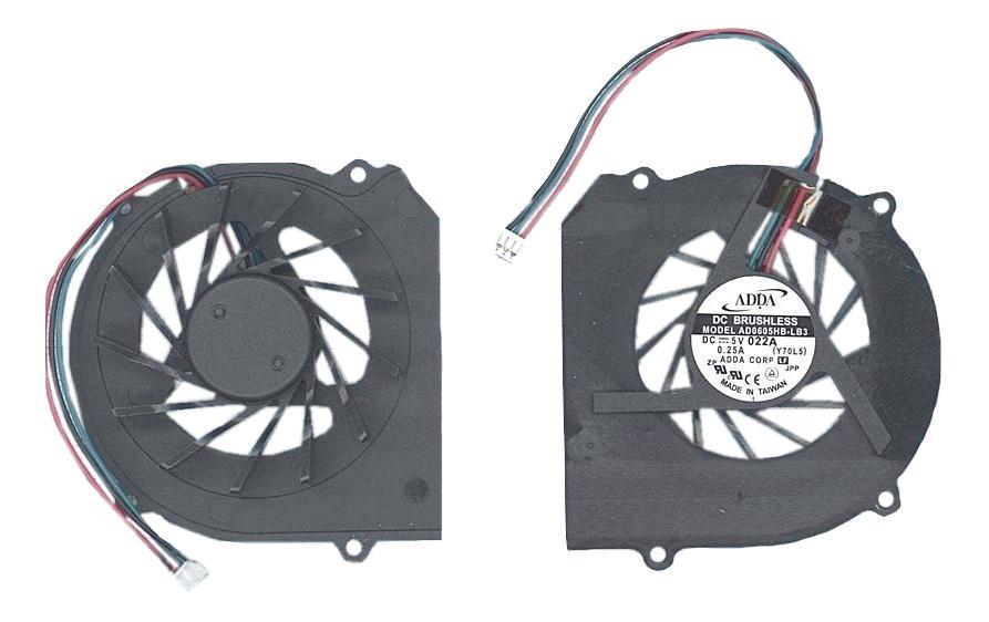 Кулер для ноутбука Samsung R50/R55 5V 0.22A 3-pin ADDA