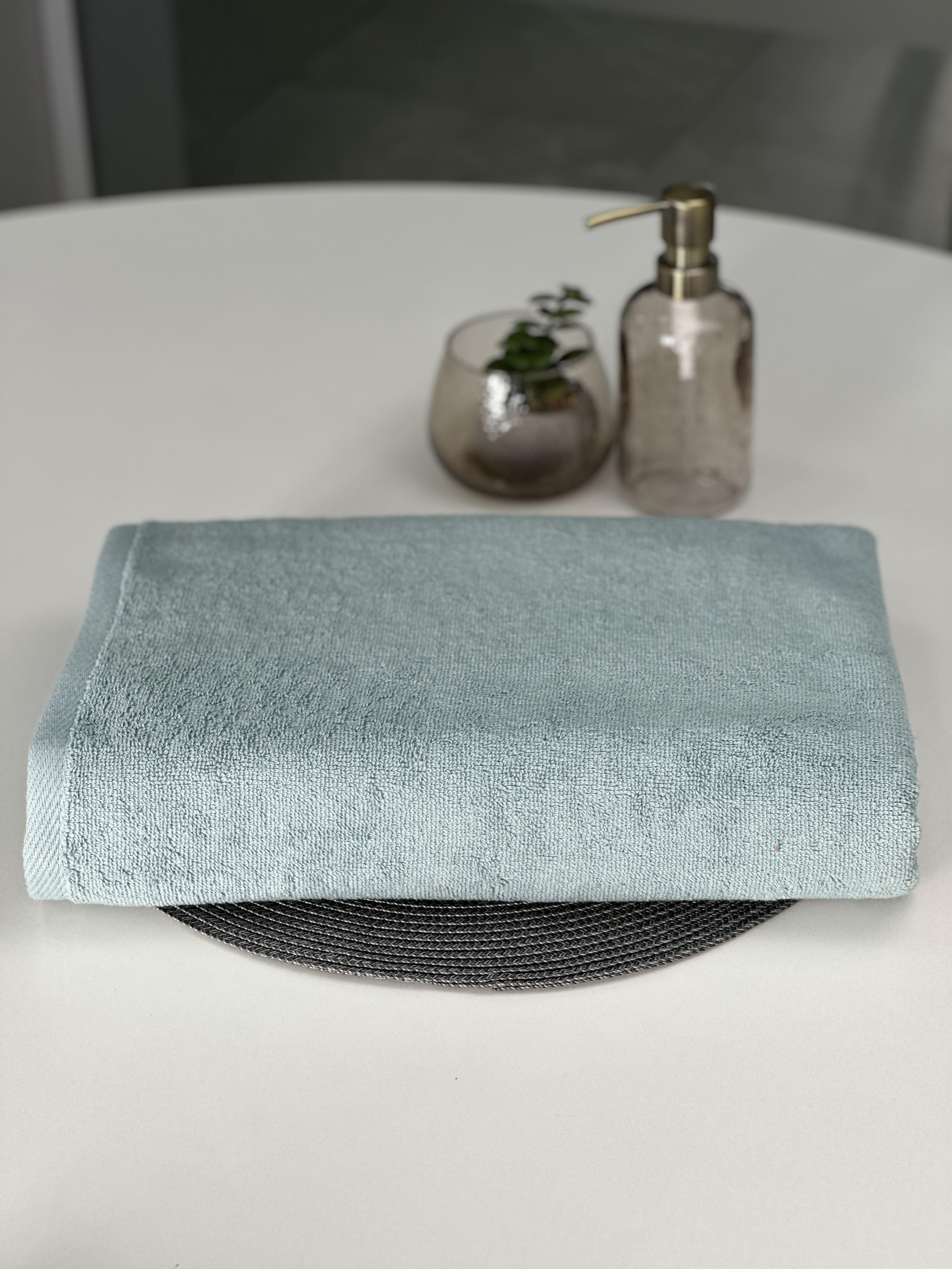 Полотенце махровое Pastel 100x150 см 100% хлопок 500 г/м2 Мятный