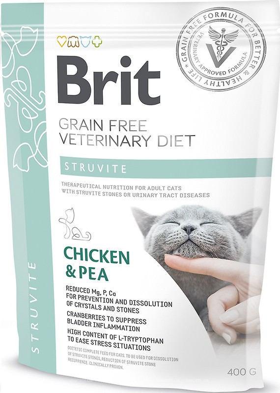 Корм сухий Brit VD Obesity Cat для котів з ожирінням 400 г (8595602528486)