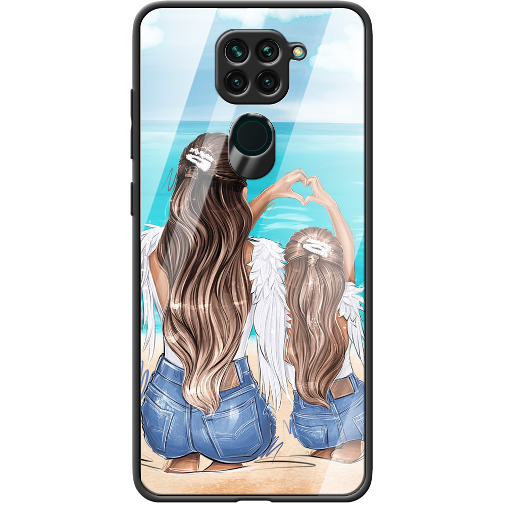 Чохол Boxface Xiaomi Redmi Note 9 Family Vacation Чорний силікон зі склом (39801-up2380-40102) - фото 1