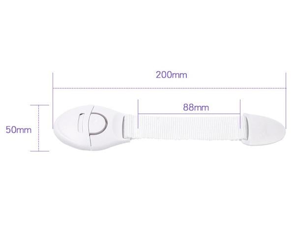 Замок блокатор на меблі від дітей Білий Kids Guard 20 шт. (29332478) - фото 3 Замок блокатор на меблі від дітей Білий Kids Guard 20 шт. (29332478) - фото 3