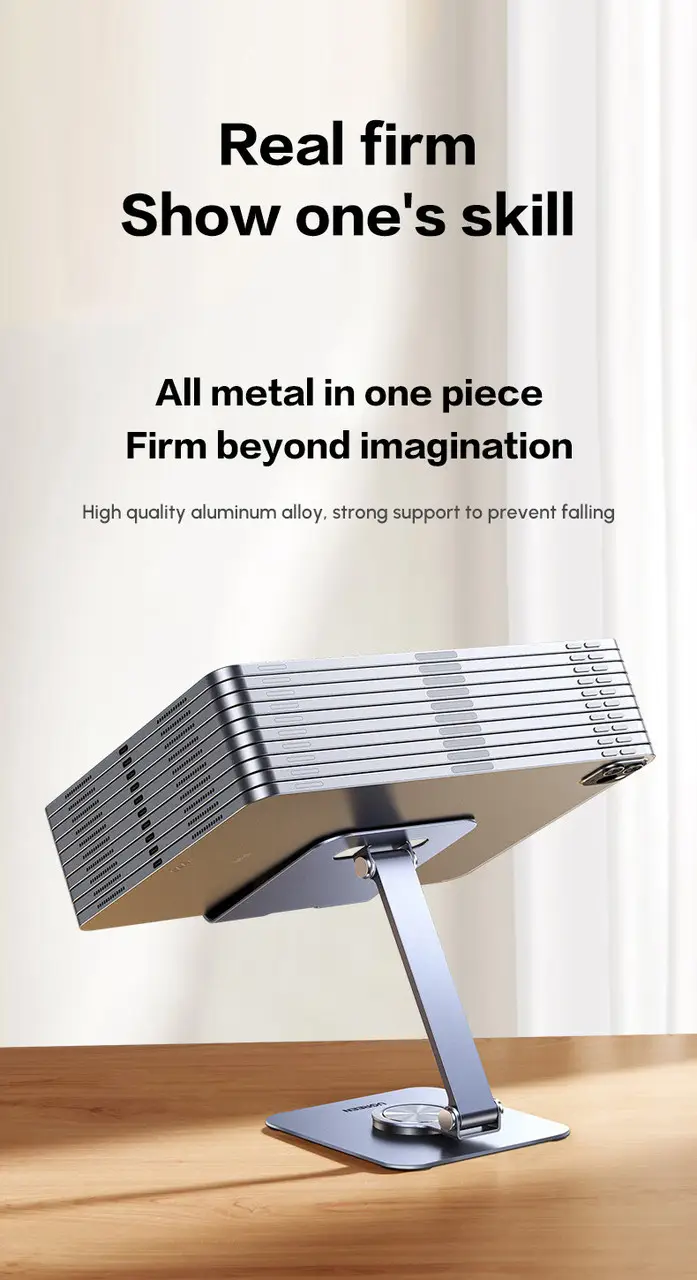 Підставка для смартфона UGREEN LP892 до 9.7'' алюмінієва з регулюванням нахилу 180° Grey (45858) - фото 9 Підставка для смартфона UGREEN LP892 до 9.7'' алюмінієва з регулюванням нахилу 180° Grey (45858) - фото 9